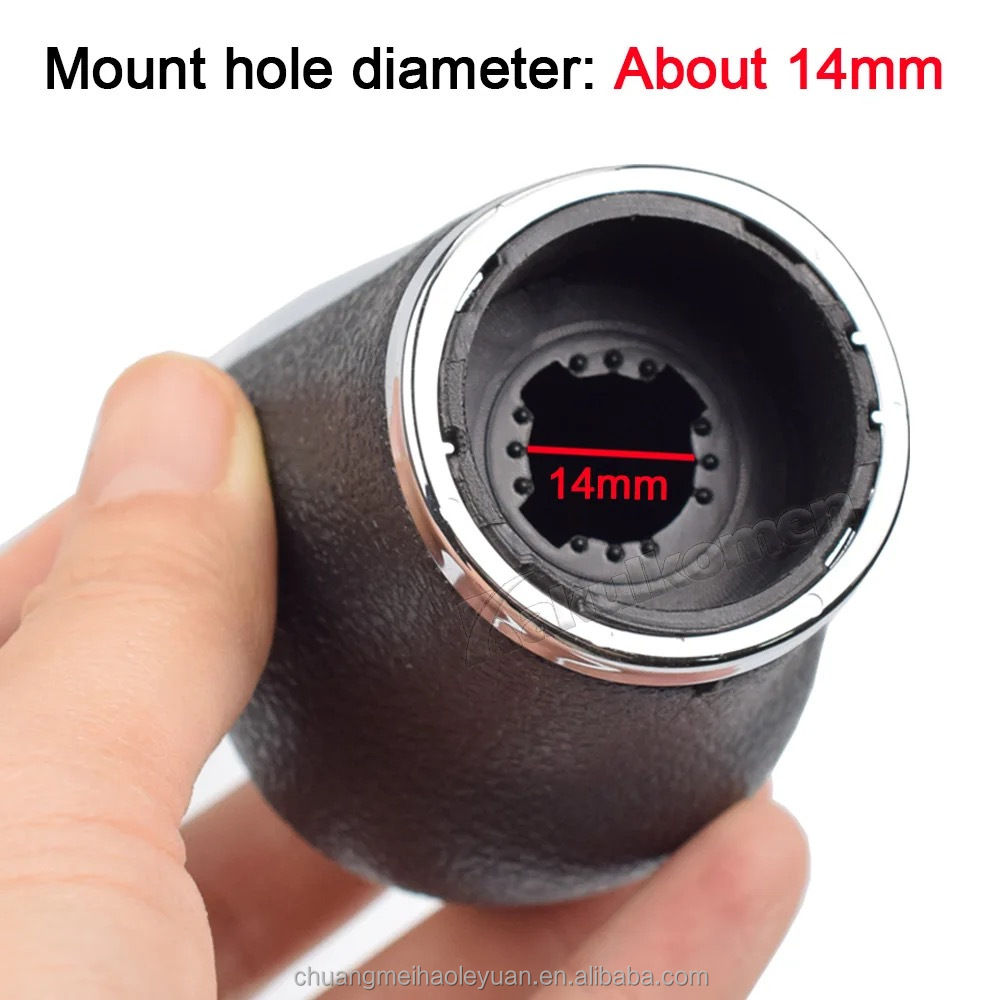 Replacement 6-Speed Gear Shift Lever Knob for Nissan Qashqai