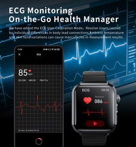 นาฬิกาอัจฉริยะ F330 สำหรับผู้หญิง หน้าจอ Full HD วัดคลื่นไฟฟ้าหัวใจ (ECG) แจ้งเตือน SOS ตรวจสุขภาพด้วยปุ่มเดียว ตรวจวัดองค์ประกอบร่างกาย - Product Image 4
