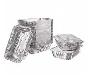 Barquettes Aluminium 670ml / 100 Pcs – ToptanMarket