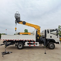 Plateforme de travail aérienne montée sur camion LANDNEO 20m, nacelle élévatrice robuste, rotation à 360°, moment de charge élevé pour accès en hauteur
