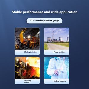 WIKA 233.50 시리즈 하단 장착 황동 소재용 모든 스테인리스 스틸 압력 게이지 - Product Image 4