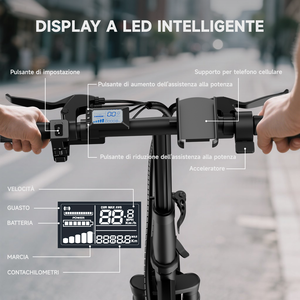 Bicicleta Eléctrica Plegable Ruitoo T14 con Motor Trasero Integrado de 48v y Batería Integrada, Disponible en Almacén Europeo, Servicio OEM/ODM - Product Image 5