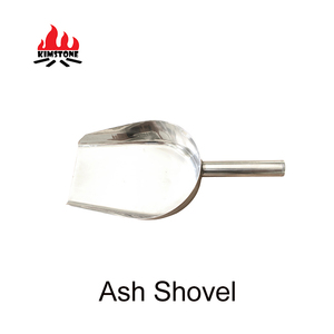 Kimstone - Pelle à cendres professionnelle pour foyer et barbecue, 15,6 pouces, en acier inoxydable, résistante à la chaleur, pour petits débris - Product Image 6