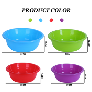 <span class=keywords><strong>Bassine</strong></span> de lavage en <span class=keywords><strong>plastique</strong></span> PP ronde, haute qualité, vente en gros, directement de l'usine, à prix abordable - Product Image 3