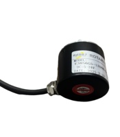 AB 2-fase 360ppr 38mm poros 6mm tegangan 24V Encoder putar Diameter 38mm untuk pembuat enkode