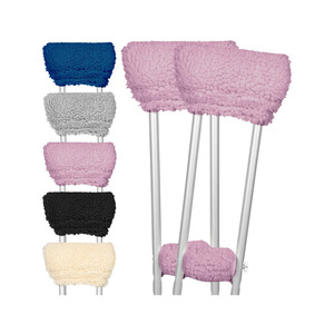 Yingluo Cane Handle <b>Pads</b> Two Pairs Black Blue Off White Pink Gray For Elderly And Disabled <b>Walking</b> Support - Product Image 2