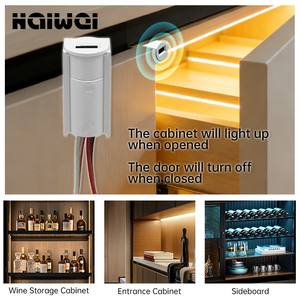 Interruttore Sensore <span class=keywords><strong>ON</strong></span>/OFF DC 2A 12V per Armadio e Cassetto, Controllo Illuminazione LED - Product Image 5