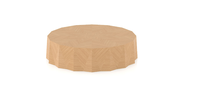 Ensemble de tables basses en bois minimalistes irrégulières pour chambre et salon