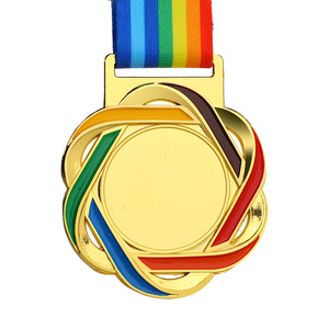 <span class=keywords><strong>Medalla</strong></span> redonda de oro personalizada 2025, temática deportiva turística con moneda conmemorativa, regalo de recuerdo de desafío de coraje de Metal - Product Image 1