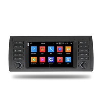 Autoradio Android 2din pour BMW E39 7 pouces IPS voiture GPS prise en charge wifi AHD caméra de recul module carplay intégré