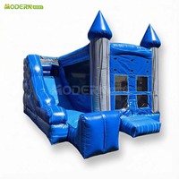 Château gonflable pour enfants actifs avec toboggan, en PVC de haute qualité