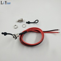 Connecteurs jack d'alimentation femelle en cc, 2.5mm, 2.1mm, 1.35mm, 2.5x5.5