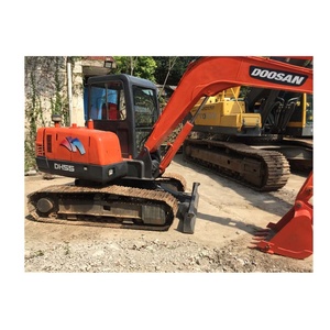 รถขุดมือสอง 5 ตันใช้เครื่องขุดขนาดเล็ก daewoo 55 crawler หุ้นใหม่เครื่องขุดขนาดเล็ก Doosan dh55 สําหรับขาย - Product Image 1