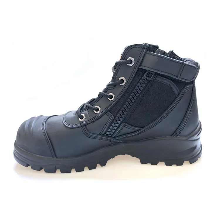 Australia Work Safety Boots Steel Toe Leather Safety Shoes