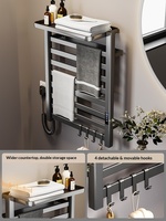 Radiateurs de salle de bain électriques, chauffe-serviettes, séchoir mural intelligent pour serviettes de bain