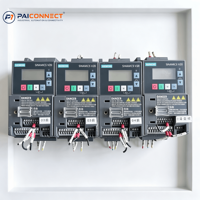 Variateur de fréquence Siemens SINAMICS V20 6SL3210-5BB17-5UV1 0,75 kW 200-240 V monophasé CA Modbus RTU IP20 sortie triphasée pour moteur