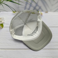 Casquette Trucker 5 Panneaux Unisexe en Coton Respirant à Dos en Maille et Visière en Mousse, Réglable, pour Toutes Saisons, Loisirs en Extérieur