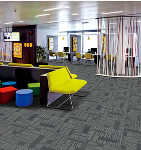 กระเบื้องพรมโพลีโพรพิลีนแบบประกบขนาด 50x50 ซม. ลายจิ๊กซอว์ ผลิตด้วยเครื่องจักร สำหรับบ้าน สำนักงาน โรงแรม และพื้นที่เชิงพาณิชย์ - Product Image 6