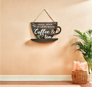 Letreros de Madera <span class=keywords><strong>Vintage</strong></span> Personalizados para Cocina, Decoración de Oficina, Letreros para <span class=keywords><strong>Cafetera</strong></span>, Placa de Arte de Madera para Colgar en la Pared - Product Image 4