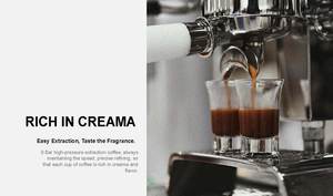Machine à expresso professionnelle LEGEND Q2 à double groupe, chaudière en cuivre, tête de brassage E61, 12L, 9 bars, garantie 1 an - Product Image 6