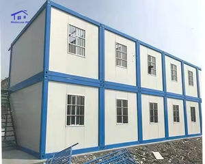 Casa Modular Prefabricada de 2 Pisos, Tipo Contenedor, Fácil de Ensamblar, Casas Tipo Villa, Hotel Modular Prefabricado Pequeño para Vacaciones - Product Image 1