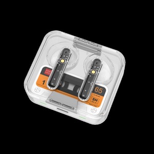 Sáng Tạo Đơn Giản Trong Suốt Mát Mô Hình Tư Nhân TWS Không Dây Cho <span class=keywords><strong>Bluetooth</strong></span> Earbuds Tuổi thọ Pin Dài 5.4 LED Chỉ Số Trong Tai - Product Image 4