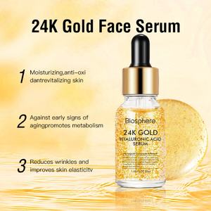 Sérum Visage Anti-Âge Éclaircissant Personnalisé à la Céramide, Curcuma, Acide Hyaluronique, Or 24 carats et Vitamine C - Product Image 6