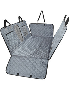 Tapis de voyage imperméable et anti-rayures pour animaux de compagnie, hamac de protection pour siège arrière de voiture avec fenêtres - Product Image 6