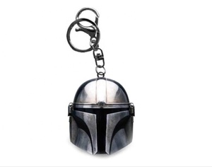 Llaveros Metálicos Personalizados de Aleación de Estaño con Diseño 3D de Estrella Rebelde - Product Image 1