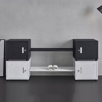 Canapé-lit double portable moderne et minimaliste en acier avec rangement pour personnel d'hôtel et dortoirs – Gain de place, écologique et de qualité