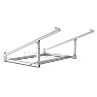 Kit solaire simple au design moderne Support mural pour balcon pour système de montage photovoltaïque