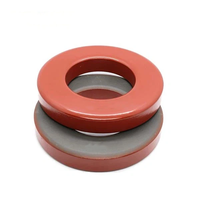 Noyau de fer en poudre de ferrite toroïdal de grande taille T157-2 Mn Zn Ni Zn Noyau de poudre de fer d'alliage d'équipement électronique