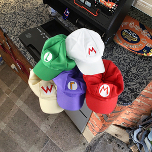 Cho Super Mario Bros. Mũ bóng chày thêu bông Luis Mũ chống nắng sọc Visor cho Cảnh Kinh Doanh - Product Image 2