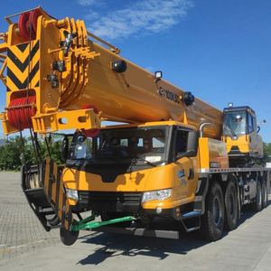 QY100K5C Truck Crane 100 Ton Lifting Capacity 5 Section U-Shape Boom Dual Engine Configuration Mobile Hydraulic Crane Ready - Product Image 1