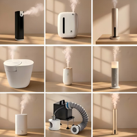 Diffuseur de parfum froid à diffusion avancée par brume, boîtier métallique anti-corrosion haut de gamme, haute performance, nouvelle arrivée fiable pour B2B