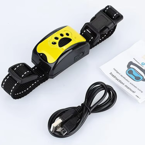 2024 özel renk şarj edilebilir su geçirmez köpek eğitmeni Bark stoper ses ile otomatik ayar - Product Image 6