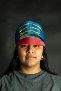 Hombre Mujer Conductor Circo Juguete <span class=keywords><strong>Soldado</strong></span> Navidad Cascanueces Banda Major Ringmaster Majorette Red Top Hat Victorian - Product Image 6