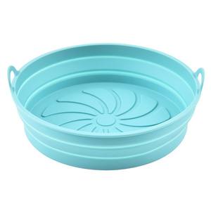 Nouvel ensemble de cuisson écologique et réutilisable : Panier d'insertion pour pot, moule de cuisson en silicone de qualité alimentaire, doublures pliables pour friteuse à air - Product Image 5