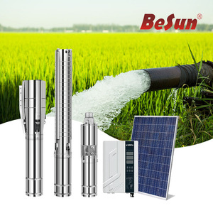 Pompa Solare Ibrida <span class=keywords><strong>ACDC</strong></span> 4 Pollici 1.5HP, Pompa Sommergibile per Pozzi Profondi 110m, Senza Spazzole, per Agricoltura - Product Image 6