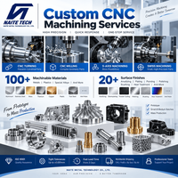 Services de fabrication CNC sur mesure à faible volume et tolérances strictes pour l'aluminium, l'acier inoxydable et le PEEK, avec usinage, tournage et anodisation