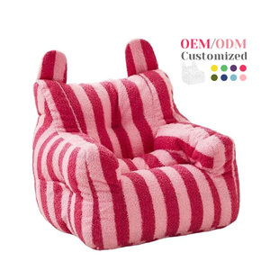 OEM tùy chỉnh trẻ em hiện đại bọt Sofa ghế bành cho phòng ngủ phòng chơi màu hồng công chúa trẻ em đi văng, trẻ em đọc sách Nook sofa - Product Image 1