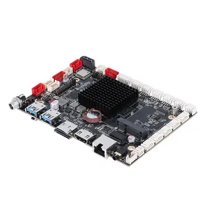 Motherboard industri IoT jaringan industri motherboard I3 I5 I7 6USB Onboard 2 Ddr4 32Gb Lvds mini-itx Mainboard