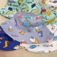 Sombrero de Verano Estampado WD-A61, Colorido y Lindo para Bebés Niños y Niñas
