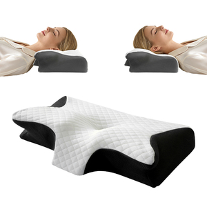 Oreiller de lit ergonomique personnalisé en mousse à mémoire de forme 2025 – Style moderne et solide, orthopédique, doux et confortable pour le sommeil cervical - Product Image 1