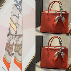 Opportunity Factory Luxury Petite Scarf with Frill Pretty <b>Neckerchief</b> - Product Image 1