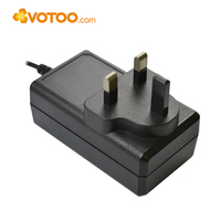 Adaptateur secteur mural 12V 3A 36W, niveau VI DOE, 5,5*2,1 mm, CE FCC SAA ETL RoHS pour bande LED, CCTV, imprimante, humidificateur, fabricant OEM