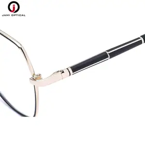 Wholesale Trendy Cat Eyeglasses Spectacle Glasses Frames Optic Women Eyeglasses Metal Glasses