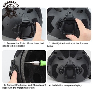 Tactical Nvg Vas Shroud Helm Mount Inktvis Droge <span class=keywords><strong>Stents</strong></span> Voor Snelle Mich Helm - Product Image 3