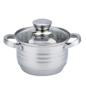 Best price Stainless Steel Pan Set Non Stick Cookware Set Pot Soup Stock Cooking Customized 8 Pieces Pans And Pots Set