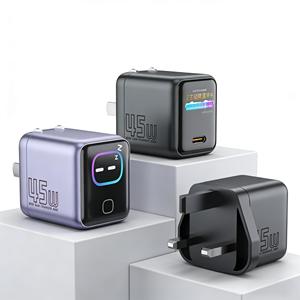 Cargador Rápido PD AI de 45W con Pantalla Digital Inteligente, Cargador de Pared para Dispositivos Móviles - Product Image 6